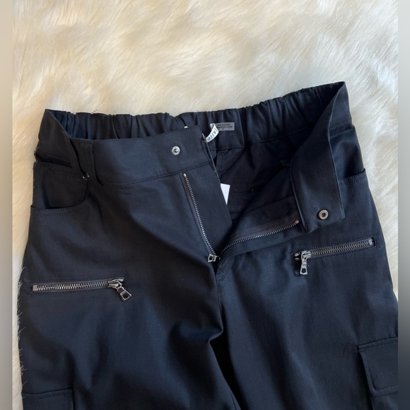 🆕 Alice + Olivia AKERS OVERSIZED CARGO PANT COLOR Black Sz 6 - Picture 12 of 16